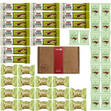 50 count | Mini Dubai chocolate & candy - 15 mini Dubai bar 27 g and 16 Dubai candy 13 g - 19 Dubai pistachio ball - amazing Gift Box