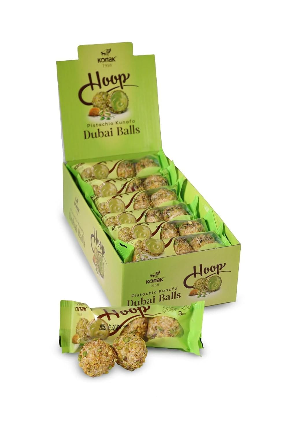 Dubai Chocolate Pistachio balls - 8.8 oz