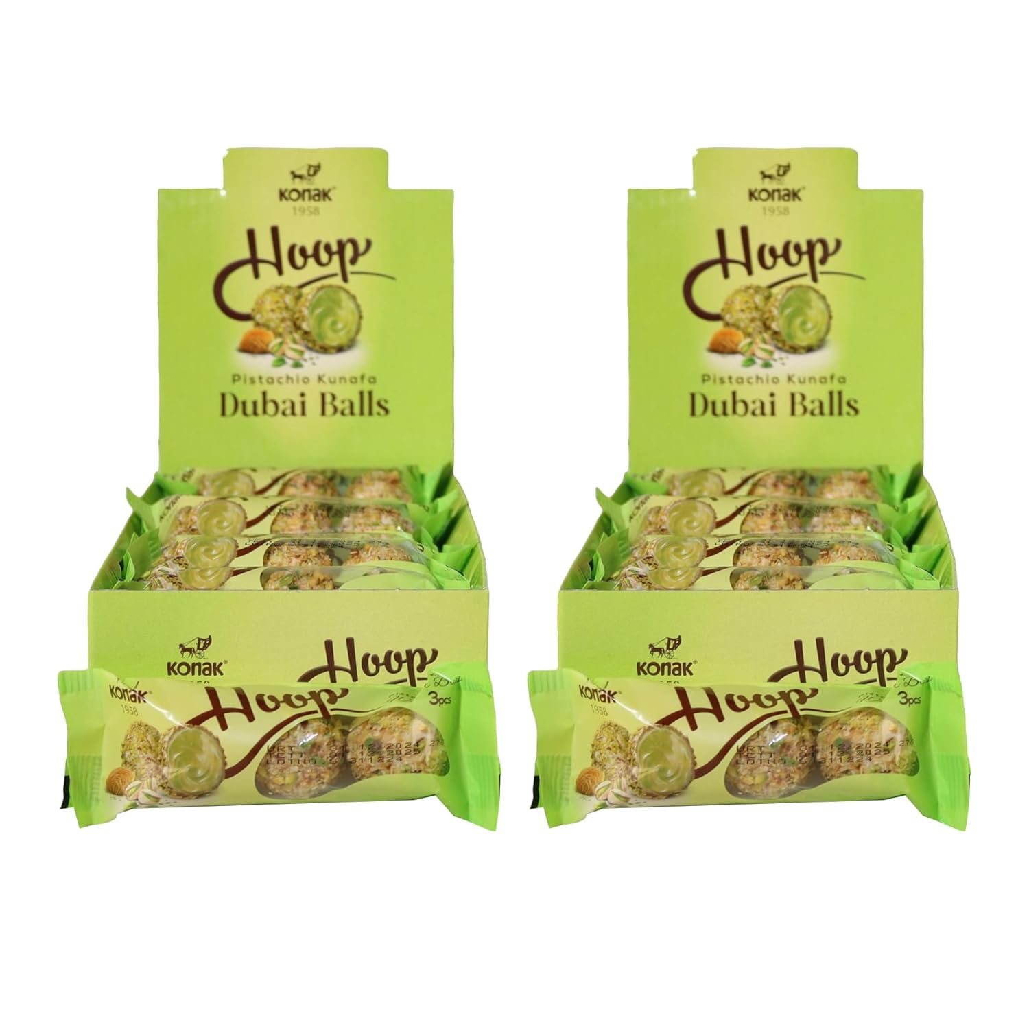 Dubai Chocolate Pistachio balls - 8.8 oz