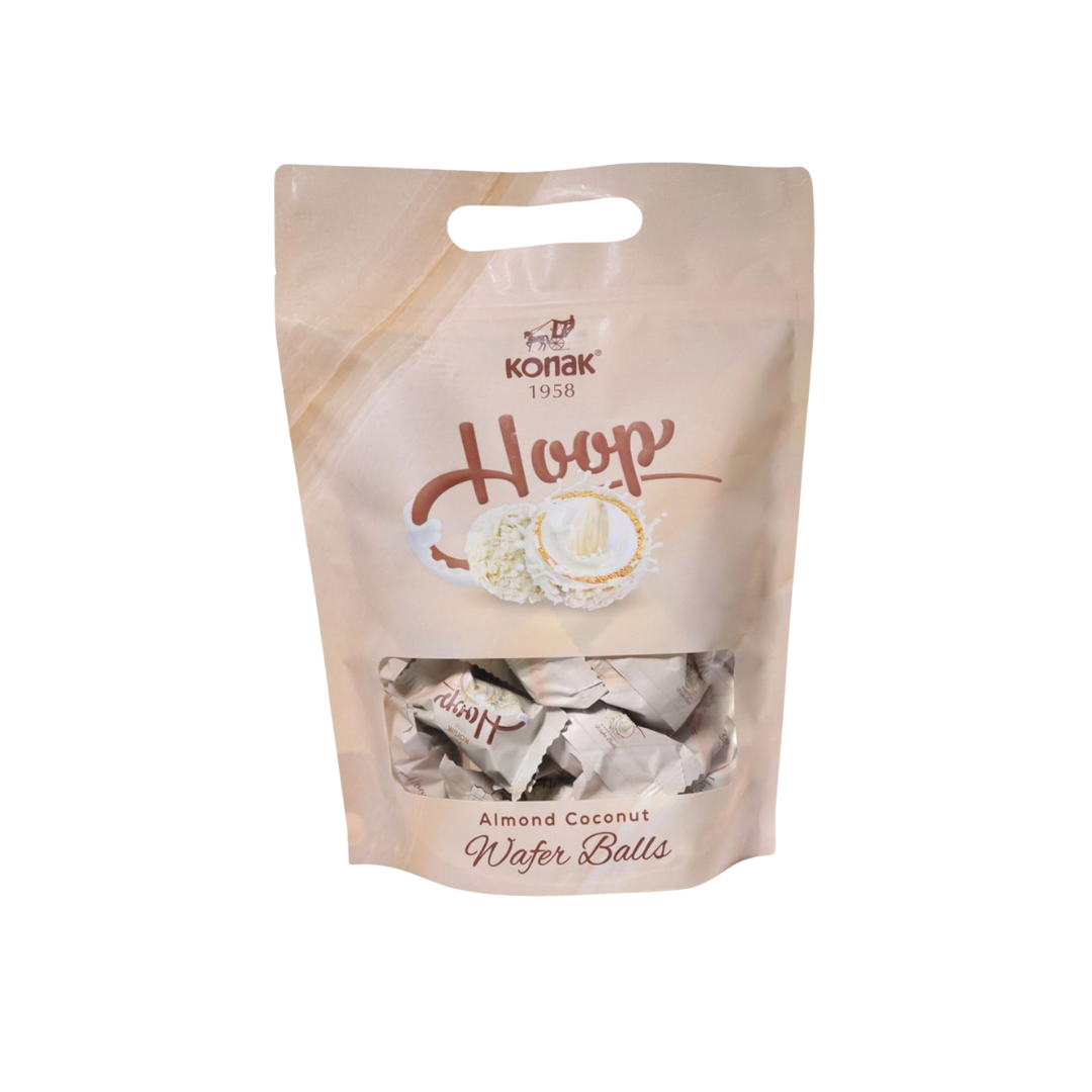 Mini Dubai Chocolate balls With Whole Almond Filled Coconut flavor 8.8 Oz