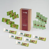 20 count | Mini Dubai chocolate & candy - 6 mini Dubai bar 27 g and 8 Dubai candy 13 g - 6 Dubai pistachio ball - amazing Gift Box