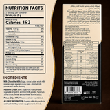 Crispy Potato Chip Luxury Milk Chocolate Bars, Hazelnut Cream, Pack of 24
