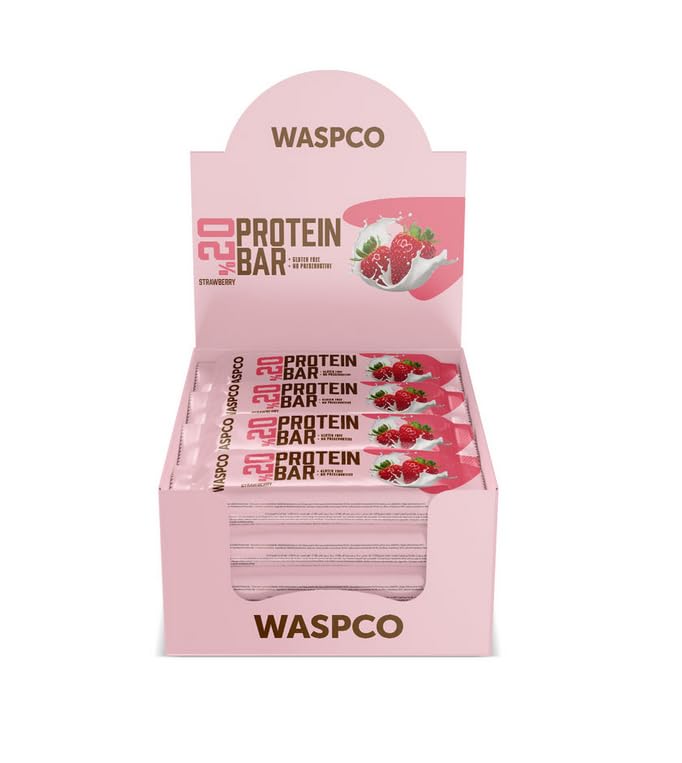 Snacksify Protein Bars Variety Pack – Strawberry & Cookie, 8g Protein, 0.7g Sugar, Gluten Free (10 Count, 40g)