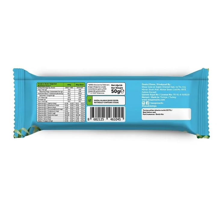 Snacksify Protein Bars – Coconut, 15g Protein, 2g Sugar, Gluten Free (12 Count, 50g)