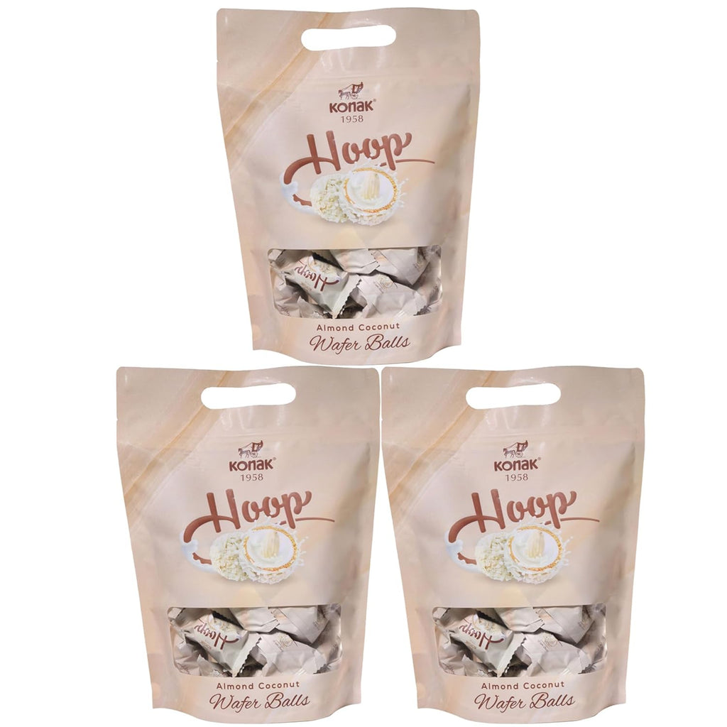 Mini Dubai Chocolate balls With Whole Almond Filled Coconut flavor  8.8 Oz