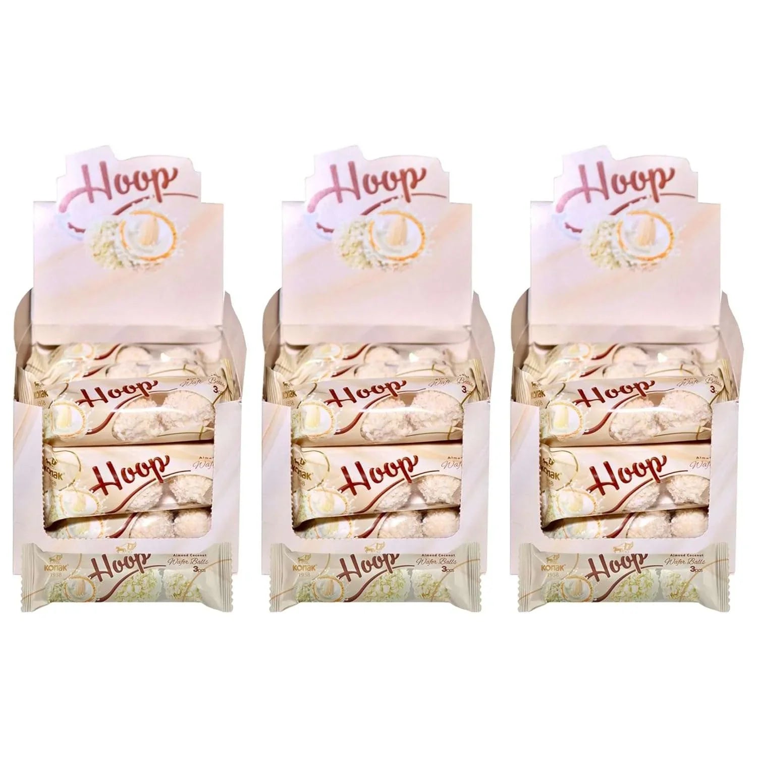 Dubai Chocolate Coconut balls - 27 g Total 11.43 Oz