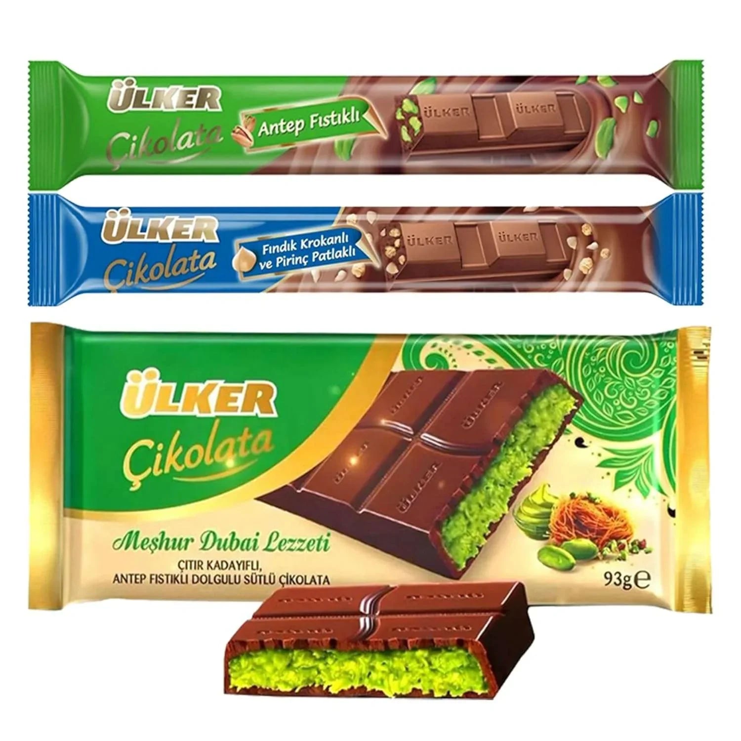 Turkish Dubai Chocolate (Pack of 21)