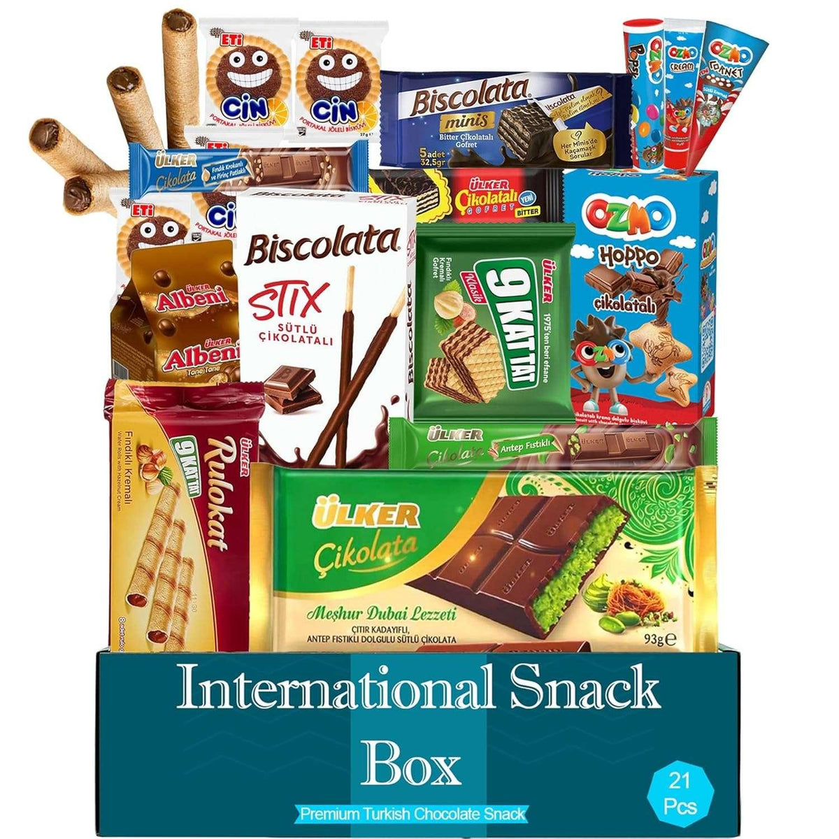 Turkish Dubai Chocolate (Pack of 21)