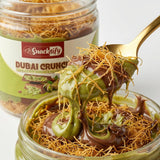Dubai Pistachio Crunch Chocolate Spread – 12 Jars (5.29 oz) + 24 Mini Dubai Chocolates Gift Set