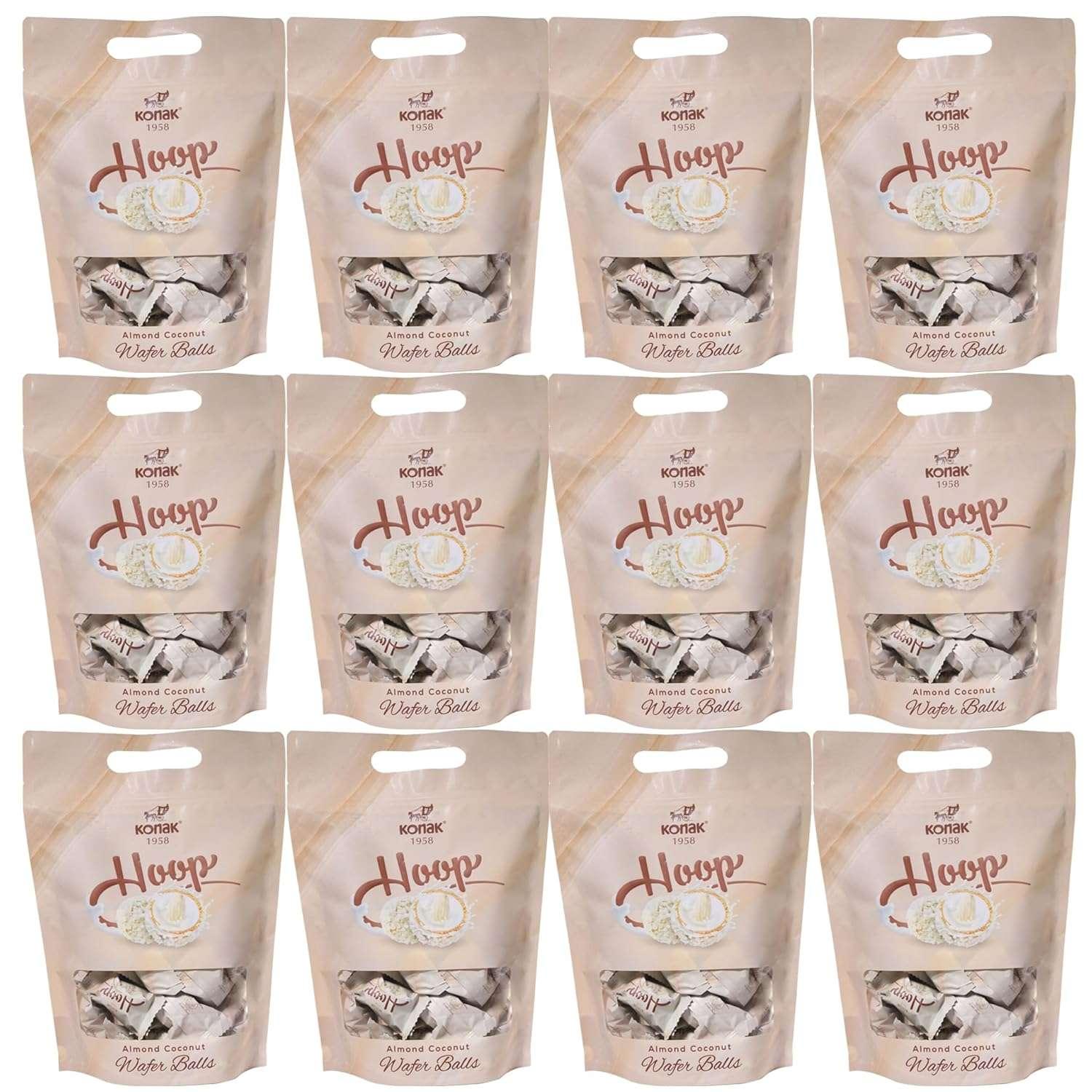 Mini Dubai Chocolate balls With Whole Almond Filled Coconut flavor  8.8 Oz