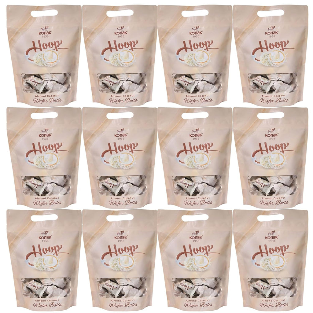 Mini Dubai Chocolate balls With Whole Almond Filled Coconut flavor  8.8 Oz